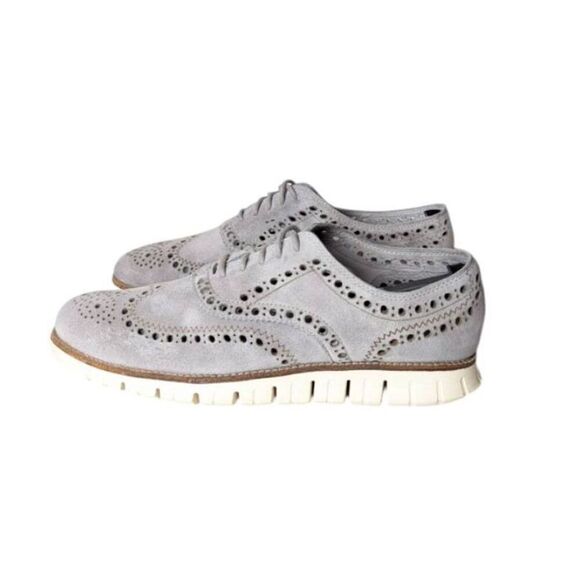 COLE HAAN Zerogrand Wingtip Oxford Size 9M - Picture 3 of 9